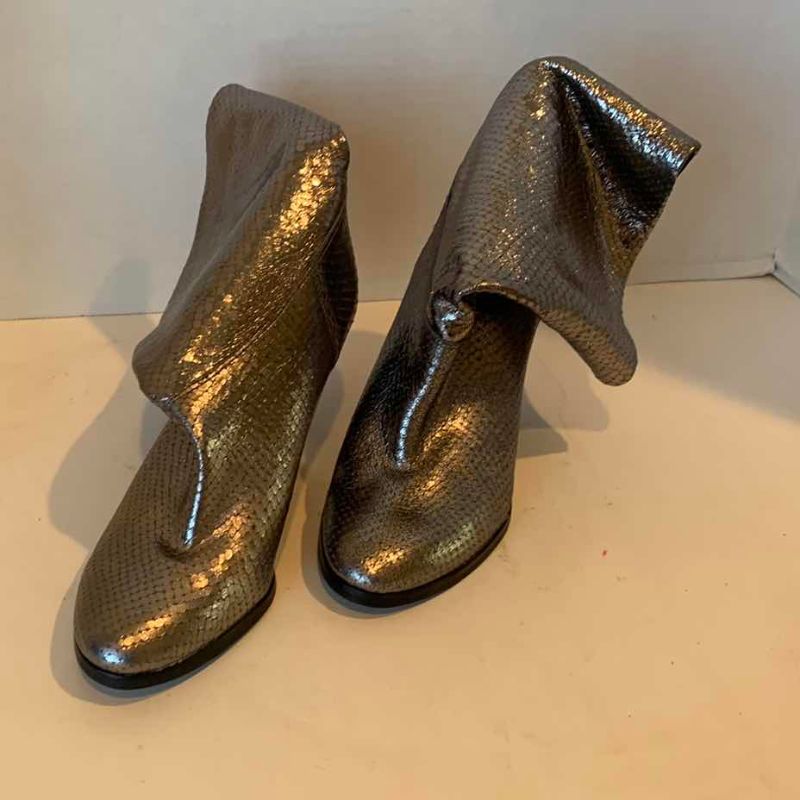 Photo 1 of MICHAEL KORS METALLIC BOOTS SIZE 7