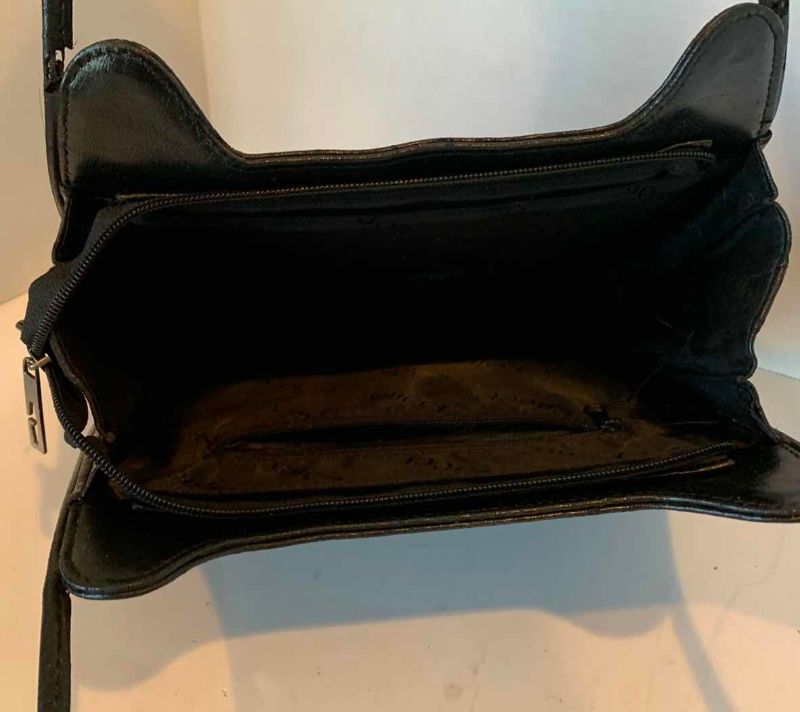 Photo 1 of GUCCI DOUBLE STRAP SHOULDER BLACK HANDBAG
