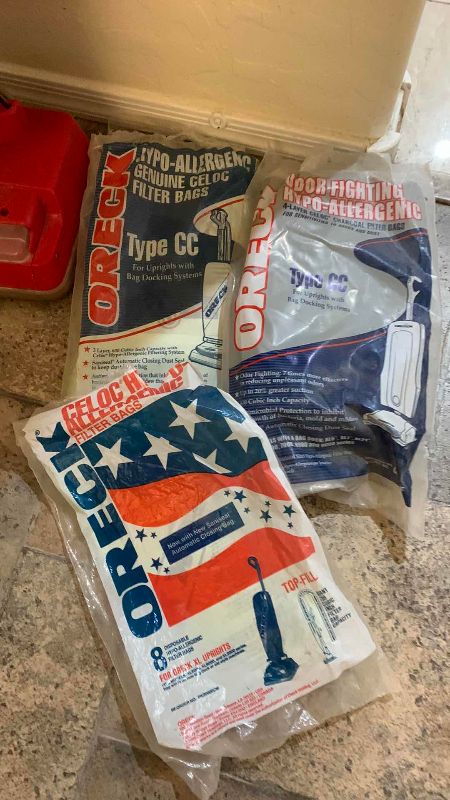 Photo 1 of ORECK INTELLISHIELD XL VACUUM WITH EXTA BAGS