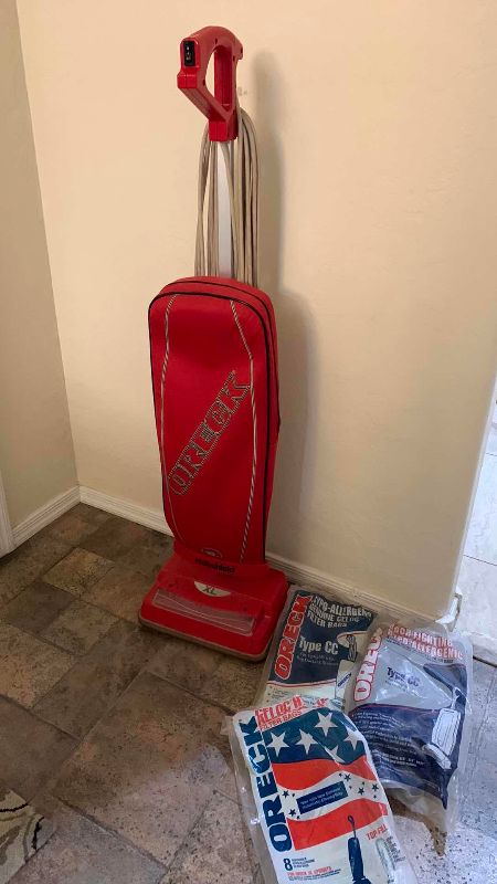 Photo 1 of ORECK INTELLISHIELD XL VACUUM WITH EXTA BAGS