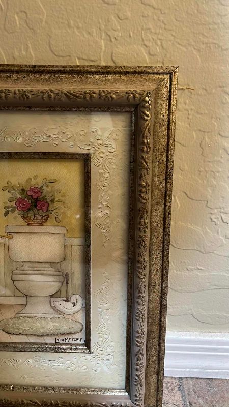 Photo 1 of 4-HOME DECOR FRAMES LARGEST FAME IS  14” X 14”