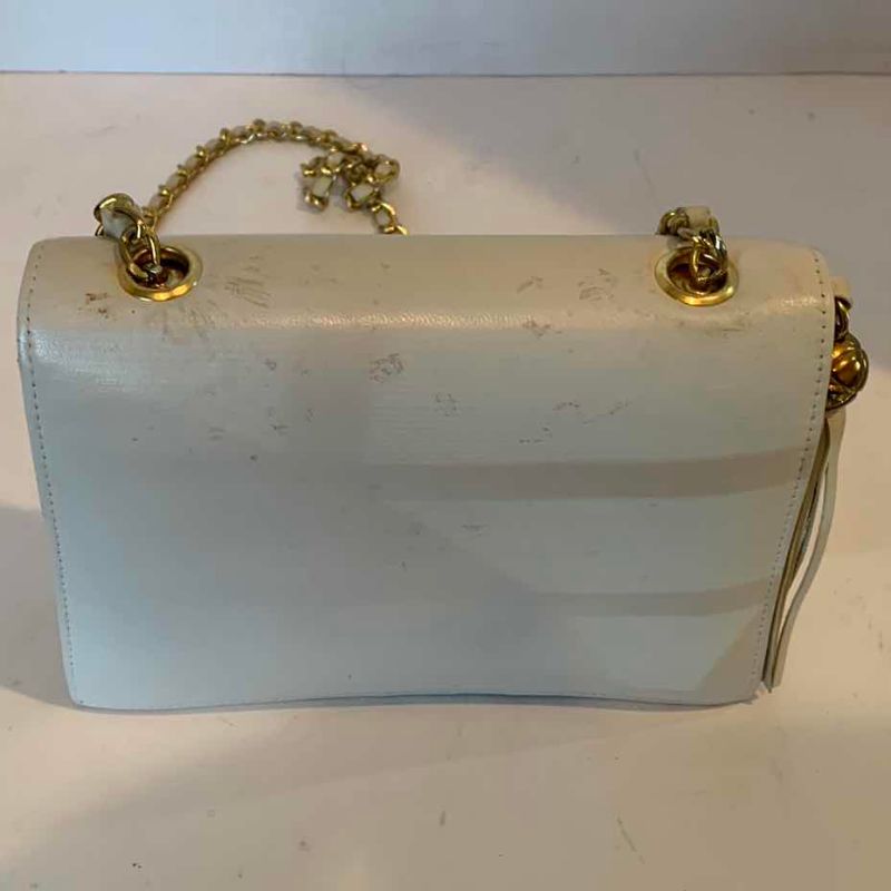 Photo 1 of CHANEL CREAM CROSSBODY HANDBAG