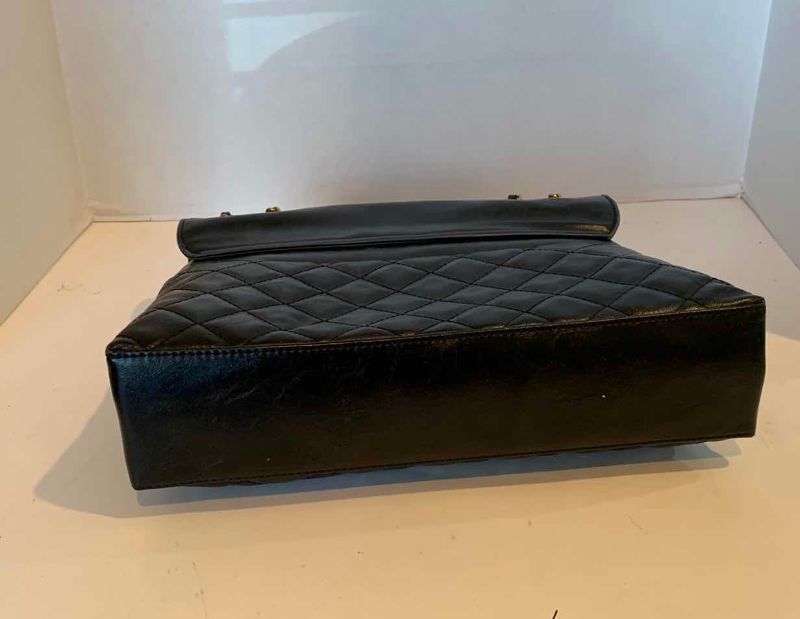 Photo 1 of CHANEL BLACK HANDBAG