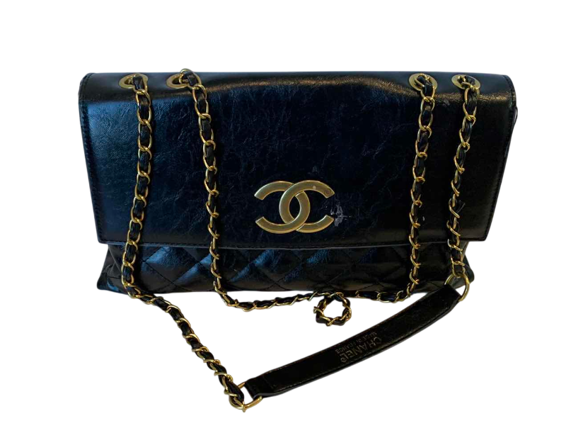 Photo 1 of CHANEL BLACK HANDBAG