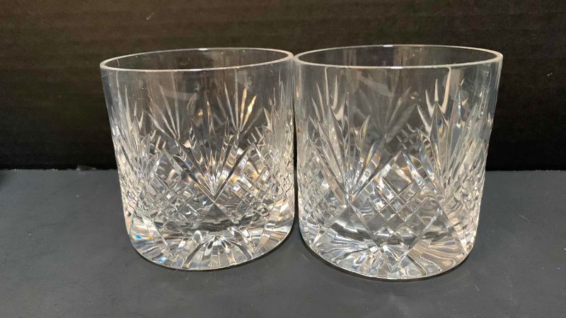 Photo 1 of VARIOUS CRYSTAL TUMBLER GLASSES