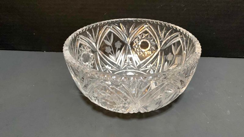 Photo 1 of VINTAGE CRYSTAL BOWL