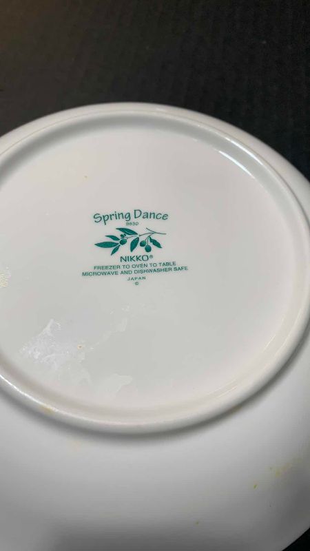 Photo 1 of 11-NIKKO SPRING DANCE SOUP BOWLS