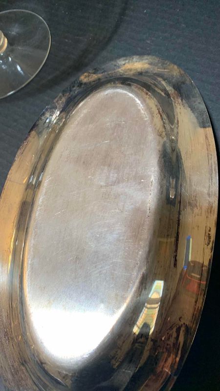 Photo 1 of PRINCESS HOUSE SERVING BOWL AND 2-SILVER PLATED SERVING PLATTERS