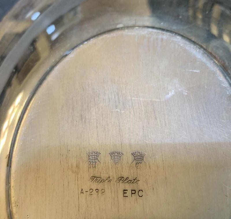 Photo 1 of PRINCESS HOUSE SERVING BOWL AND 2-SILVER PLATED SERVING PLATTERS