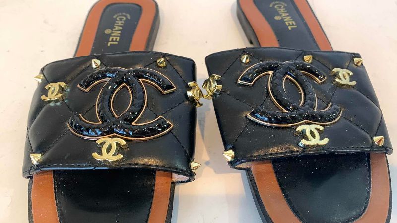 Photo 1 of CHANEL SANDALS SIZE 6.5