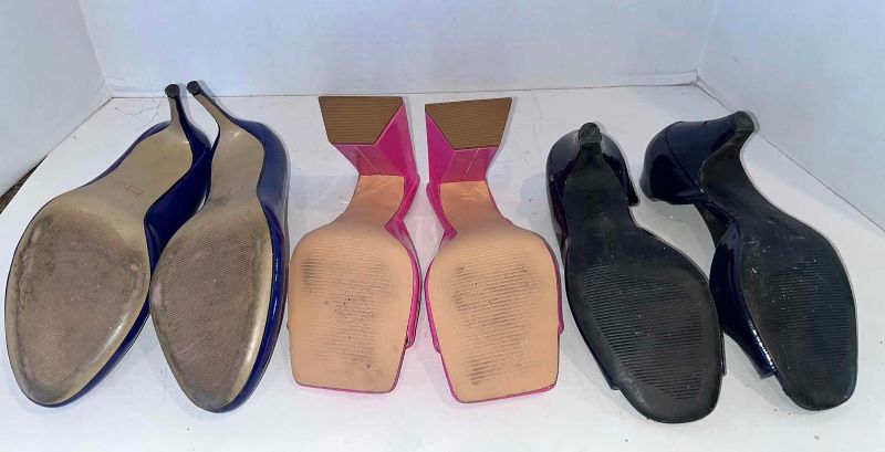 Photo 1 of 3-EVENING HEELS SIZE 7.5
