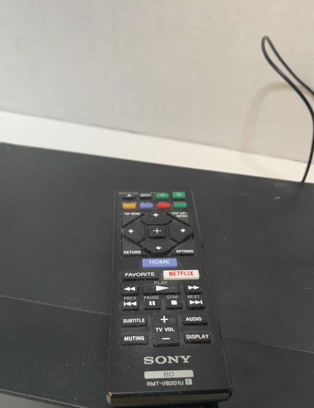Photo 1 of SONY BLU-RAY DISC/DVD PLAYER MODEL BDP-BX370