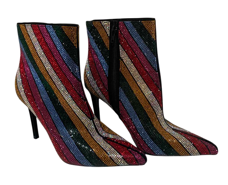 Photo 1 of INC RAINBOW SPARKLE ANKLE BOOT SIZE 7 M