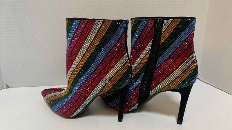 Photo 1 of INC RAINBOW SPARKLE ANKLE BOOT SIZE 7 M