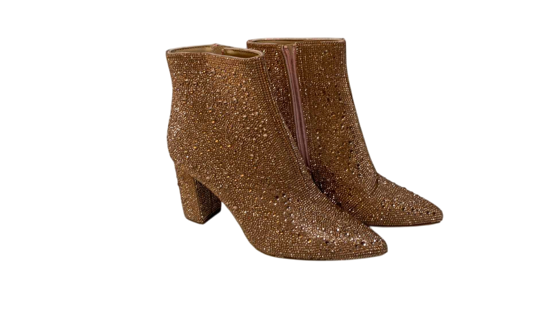 Photo 1 of BETSY JOHNSON CADY WOMENS ANKLE BOOT SIZE 7.5