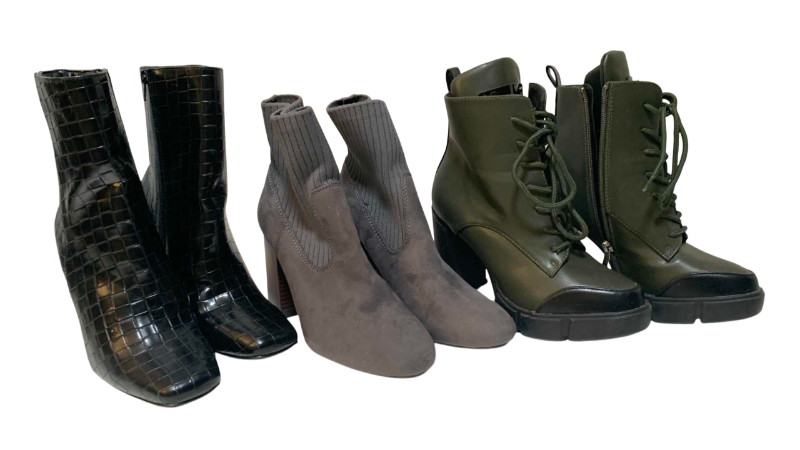 Photo 1 of 3-LADIES BOOTS SIZE 7 & 7.5
