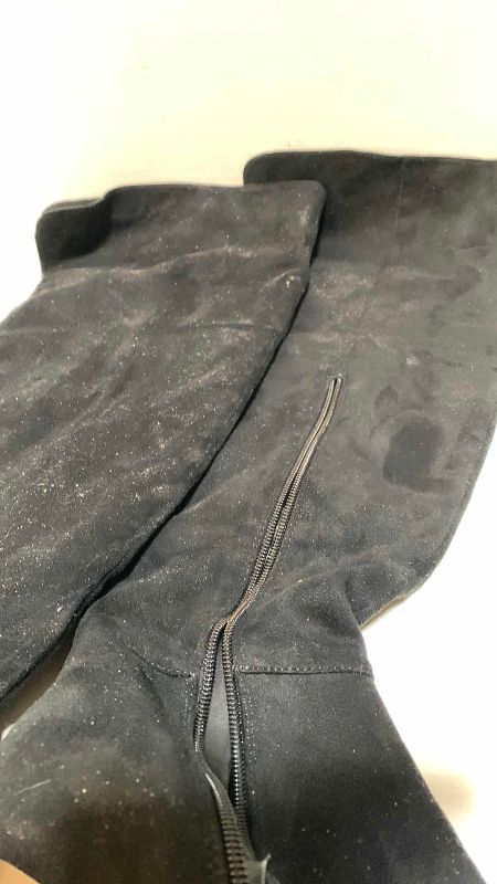 Photo 1 of WOMENS SUEDE LIKE THIGH HIGH BOOTS SIZE 7.5