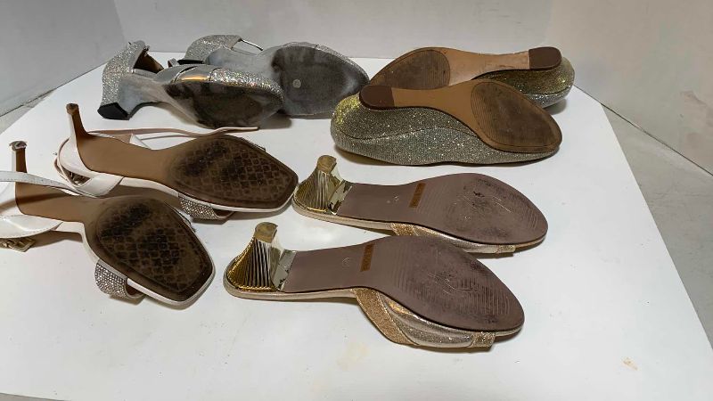 Photo 1 of 4-WOMENS RHINESTONE DRESS SHOES AND SANDALS