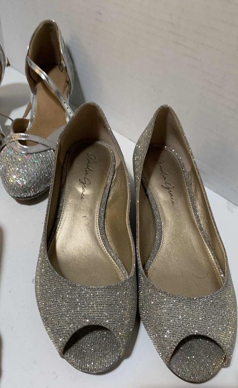 Photo 1 of 4-WOMENS RHINESTONE DRESS SHOES AND SANDALS