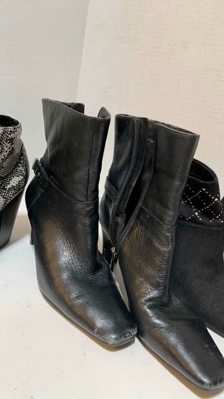 Photo 1 of 4-WOMENS ANKLE BOOTS SIZE 6.5-8