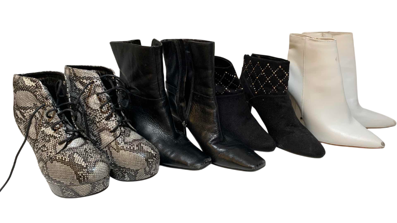 Photo 1 of 4-WOMENS ANKLE BOOTS SIZE 6.5-8