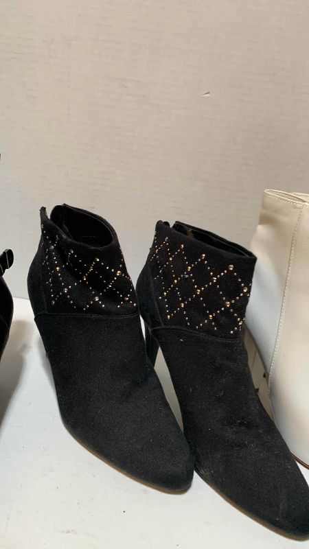 Photo 1 of 4-WOMENS ANKLE BOOTS SIZE 6.5-8