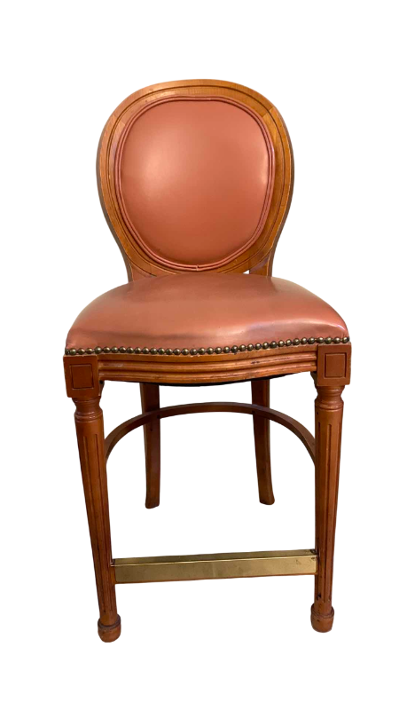 Photo 1 of NAIL HEAD TRIM BAR/COUNTER CHAIR