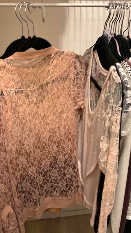 Photo 1 of WOMENS LACE TOPS SUZE S AND M