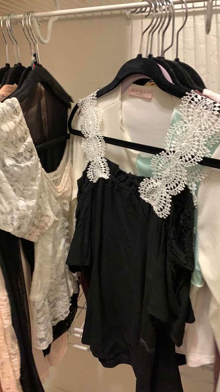 Photo 1 of WOMENS LACE TOPS SUZE S AND M