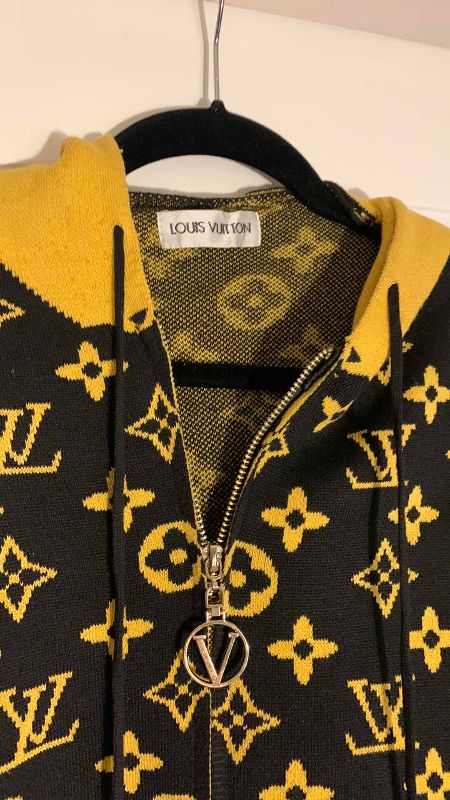 Photo 1 of FAUX LOUIS VUITTON KNIT SWEATER SIZE M