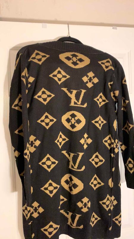 Photo 1 of FAUX LOUIS VUITTON KNIT SWEATER SIZE L