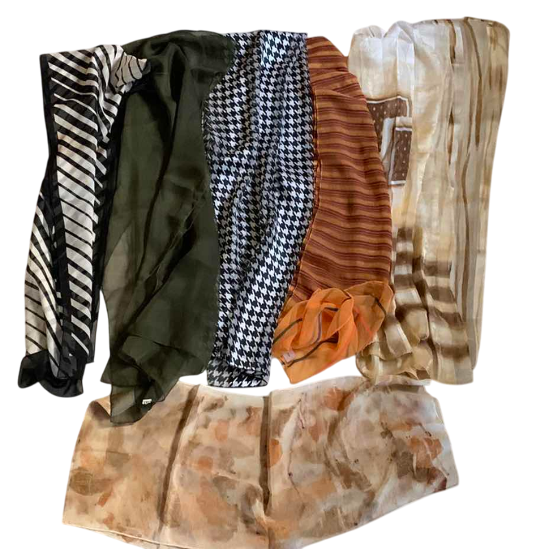 Photo 1 of GEOMETRIC DESIGN SCARVES