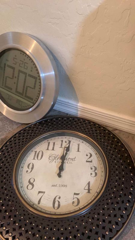 Photo 1 of 3-WALL CLOCKS SEIKO