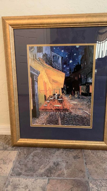 Photo 1 of 2-FRAMED ARTWORK PIECES 20” X 23”