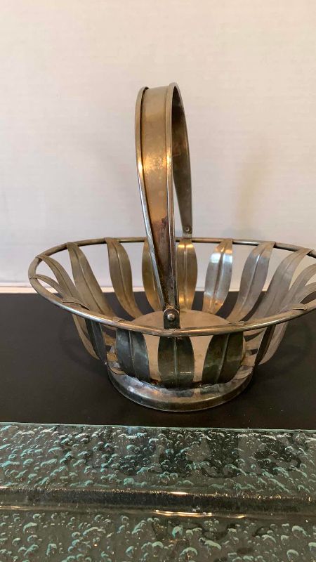 Photo 1 of PINEAPPLE INSPIRED SERVING TRAY AND VINTAGE HOLDER