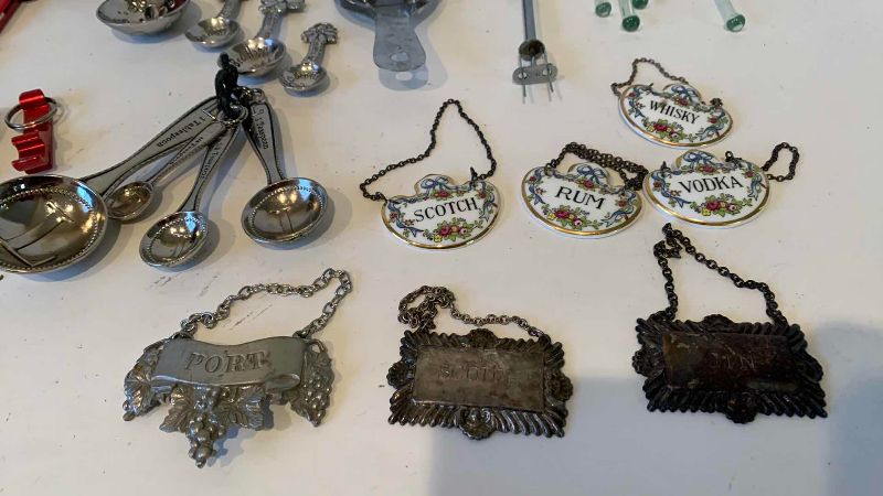 Photo 1 of ASSORTED BARWARE