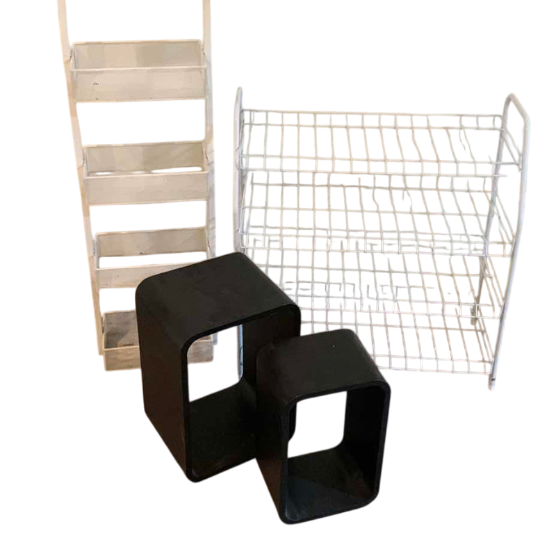 Photo 1 of SHOE RACK AND SHELVES