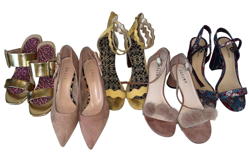 Photo 1 of 5-EVENING HEELS SIZE 7
