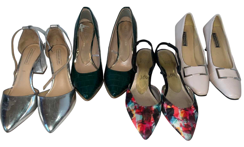 Photo 1 of 4-EVENING HEELS SIZE 7