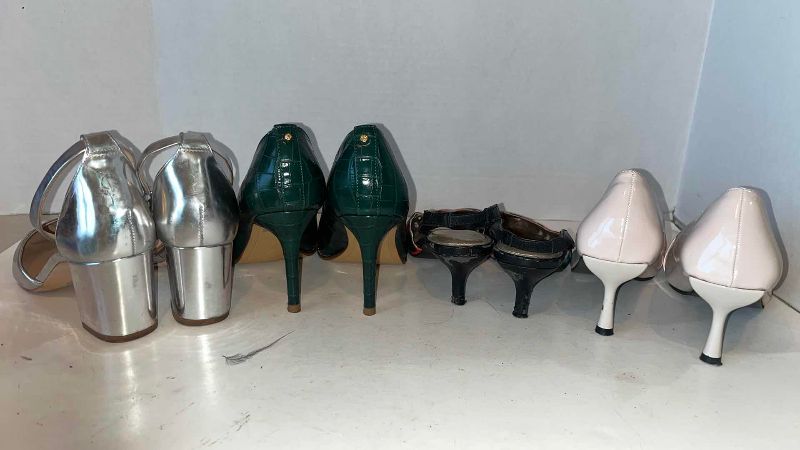 Photo 1 of 4-EVENING HEELS SIZE 7