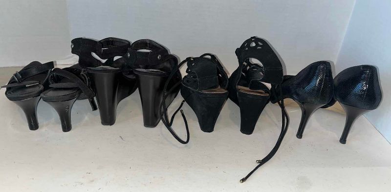 Photo 1 of 4-EVENING HEELS SIZE 7