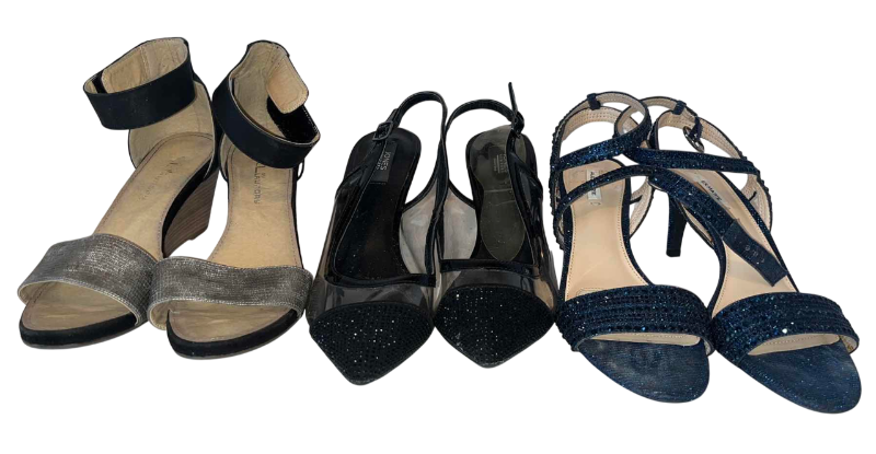 Photo 1 of 3-EVENING HEELS SIZE 7