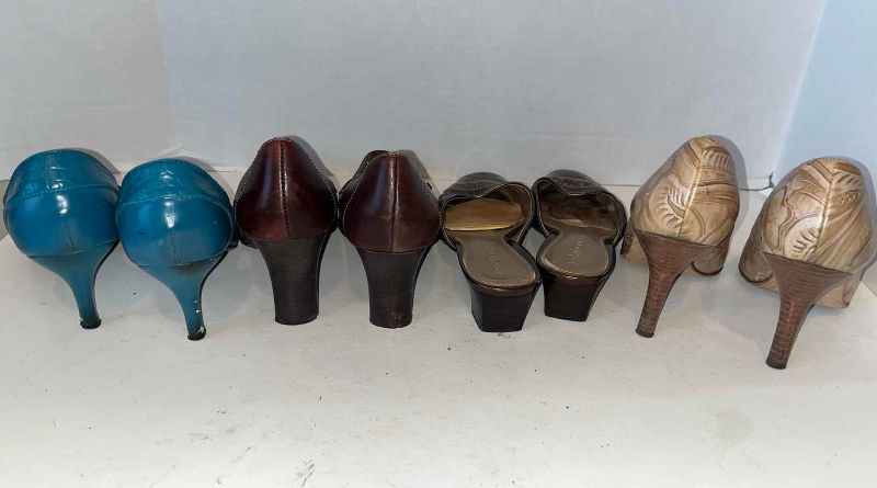 Photo 1 of 4-EVENING SHOES SIZE 7.5
