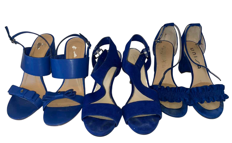 Photo 1 of 3-EVENING HEELS SIZE 7.5