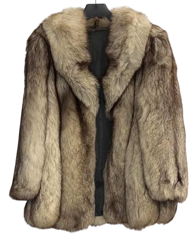 Photo 1 of BLUE FOX PELTS FUR COAT