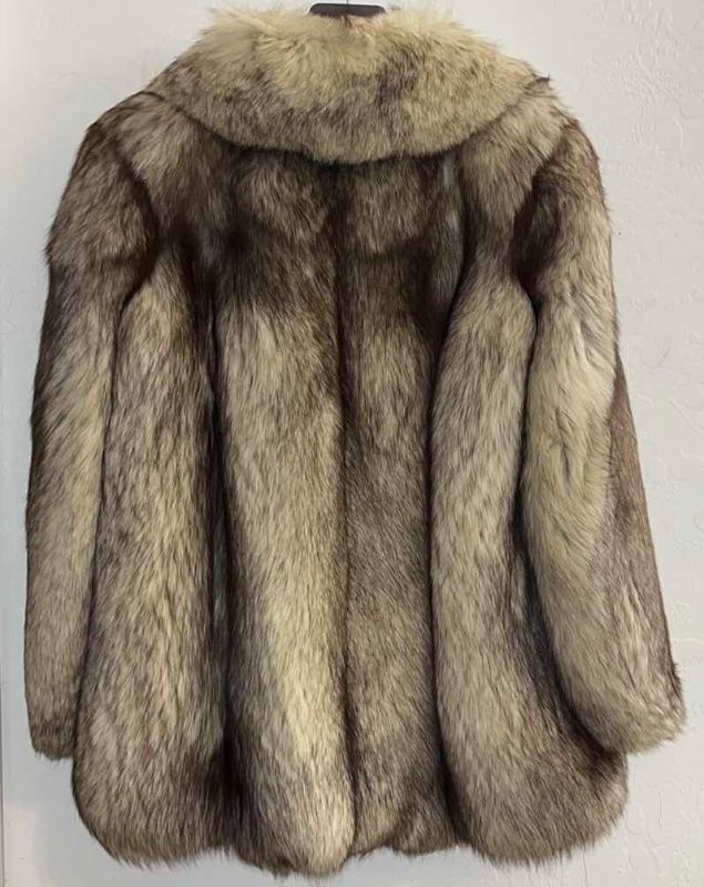 Photo 1 of BLUE FOX PELTS FUR COAT