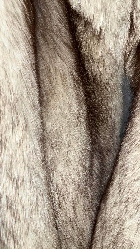 Photo 1 of BLUE FOX PELTS FUR COAT