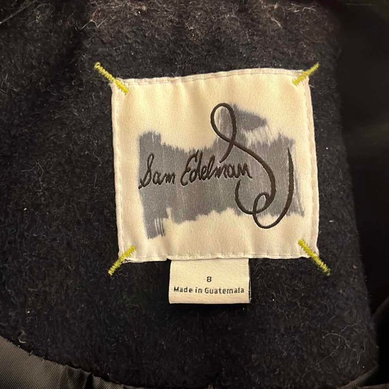 Photo 1 of SAM EDLEMOM WOOL COAT SIZE 8