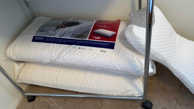 Photo 1 of PILLOWS AND LINENS CART NOT INCLUDED