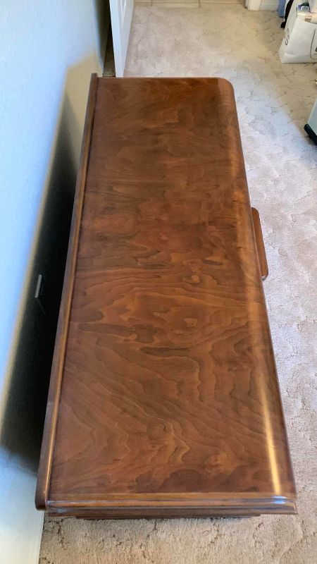 Photo 1 of VINTAGE 1940’S ROOS SWEETHEART CEDAR CHEST WITH INLAID WOOD KEY 46” X 19” H 22”